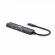 Док-станция XON SmartHub 5 в 1 Type-С (4xUSB3.0 + Type-C) Черный (UHCHP055300B 5122) - изображение 4