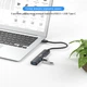 Док-станция XON SmartHub 5 в 1 USB3.0 (4xUSB3.0 + Type-C) Черный (UHAHP055300B 5115) - изображение 9