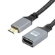 Кабель переходник 4К 60Hz Mini-HDMI - HDMI (M/F), 20 см (Прямой) (48674) - изображение 4