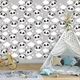 Флизелиновые фотообои в детскую комнату Пандочки на ночных облаках (13830V)+клей - изображение 6