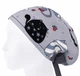Медицинская шапочка женская HeadwearUniverse универсальная принт Коты лапки - изображение 3