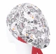 Медична шапочка жіноча HeadwearUniverse універсальна принт Бегемотики - зображення 2