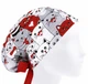 Медицинская шапочка женская HeadwearUniverse универсальная принт Коты красные - изображение 1