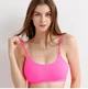 Комплект нижнего белья топ бюстгальтер трусики Honey Fashion Accessories One Size S/М ярко-розовый (2-184) - изображение 3