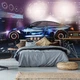 Фотообои 3D флизелиновые 254 x 184 см Неоновая машина для мальчика (13913V4)+клей - изображение 8