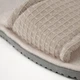 Домашние тапочки IKEA SKOVELSJON бежевый, S/M, 705.129.88 - изображение 7