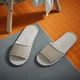 Домашние тапочки IKEA SKOVELSJON бежевый, S/M, 705.129.88 - изображение 9