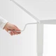 Стол/трансф ИКЕА TROTTEN белый, 120x70 см 994.295.78 - изображение 12