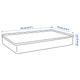 Коробка з кришкою ІКЕА HARVMATTA світло-бежевий, 12x24x6см 705.552.99 - зображення 6