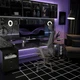 Игровое кресло ИКЕА STYRSPEL офис, серый 205.220.32 - изображение 7