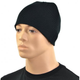 Шапка Зимова Акрилова Beanie, Black - изображение 3