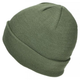 Шапка Акрилова Тонкої В'Язки Beanie Cap, Olive - изображение 2