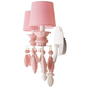 Светильник бра Slavia BL001/2pink на 2 лампы настенный розового цвета (21-81-BL001/2pink) - изображение 4