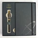 Набір Parker URBAN Muted Black GT FP F перова ручка + блокнот Parker 30 011b24 - зображення 7