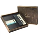 Подарунковий набір: Коробка + Ручка ролер Parker IM 17 Matte Black CT RB 26 121 + Блокнот Moleskine чорний у лінію 26 121+PW2+QP616 - зображення 1
