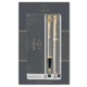 Набір ручок Parker IM 17 Brushed Metal GT RB+BP в подар.уп. DUOSETS 22 292b19 - изображение 1