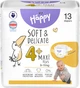 Упаковка подгузников Bella Baby Happy Soft & Delicate Maxi plus 9-15 кг 12 пачек х 13 шт (BB-054-LX13-W01) - изображение 2