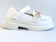 Туфли детские лакированые GFB р. 24 стелька 15 см для девочки на липучке 6507 молочные - изображение 8