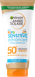 Сонцезахисне молочко для дітей Garnier Ambre Solaire Kids SPF 50+ 175 мл (3600542520782) - зображення 1