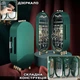 Шкатулка для хранения ювелирных украшений и бижутерии с зеркалом, складная, из акрила CX-9001, зеленая - изображение 3