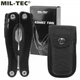 Мультитул Mil-Tec Kombi 9в1 Black 15402002 - зображення 3