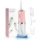 Портативный ирригатор для полости рта Oral Irrigator S3J2 с насадками Pink - изображение 2