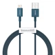 Кабель Baseus USB - Lightning Superior Series 2 метра (CALYS-C03) синий - изображение 1