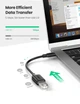Кабель Type-С to USB 3.0 Ugreen 30701 OTG адаптер Black - зображення 9