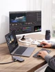 Концентратор 9в1 Ugreen CM286 USB-C Hub HDMI/VGA/PD100W/Ethernet RJ45/USB3.0/SD/TF Grey (70409) - изображение 11