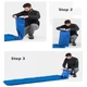 Насос-подушка Naturehike NH19Q033-D гермомешок Blue - изображение 5
