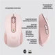 Миша бездротова Logitech Signature M650 L Rose (910-006237) Рожевий - изображение 7