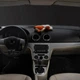 Автомобільна карбонова 3D наклейка самоклеюча для захисту та тюнінгу 1,27м.*30см. Чорний - зображення 4