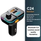 Автомобильный FM-трансмиттер LUTU С24 Bluetooth 5.0 QC3.0 PD 25 Вт Черный (1013-545-00) - изображение 2