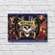 Деревянный постер «Guns N' Roses» 210х297 мм - изображение 1