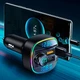 Автомобільний FM-передавач LUTU C22 Bluetooth RGB MP3-плеєр QC3.0 PD 20 Вт Чорний (1013-543-00) - зображення 11