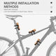 Складаний ланцюговий замок West Biking для велосипеда 63 см Оранжевий (1013-533-00) - зображення 16