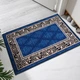 Килимок придверний, у передпокій, коридор MAC Carpet Taba 221 40х60 см Синій - зображення 1