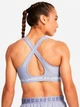 Спортивный топ для фитнеса женский Under Armour Crossback Mid Bra 1361034-539 M Голубой (196885273995) - изображение 2