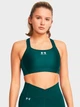 Спортивный топ для фитнеса женский Under Armour UA HeatGear High 1379195-449 XS Зеленый (196885757235) - изображение 1