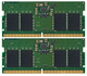 Оперативна пам'ять Kingston SODIMM DDR5-5600 16384MB PC5-44800 (Kit of 2x8192) ValueRAM (KVR56S46BS6K2-16) - зображення 1