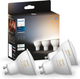 Лампа розумна Philips Hue GU10 5W 2200K-6500K Tunable white 3 шт. (8719514342804) - зображення 3
