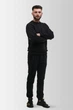 Брюки спортивные Vsetex Slim M, Черные - изображение 5