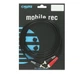 Коммутационный кабель Mini-Jack 3,5 — 2хRCA 1м KLOTZ AY7-0100 - изображение 1
