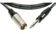 Балансний аудіо-кабель Jack 6.3 TRS Stereo - XLR Male 3м KLOTZ GRG1MP03.0 - зображення 2