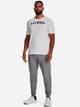 Спортивні штани на флісі чоловічі Under Armour UA Rival Fleece Joggers 1379774-025 2XL Сірі (196884792602) - зображення 3
