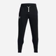 Спортивные штаны утепленные мужские Under Armour Ua Rival Terry Jogger 1380843-001 XL Черные (196884148324) - изображение 5
