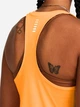 Спортивная майка для фитнеса женская Under Armour Ua Streaker Singlet 1382436-803 S Оранжевая (196885708954) - изображение 3