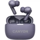 Навушники Canyon TWS-10 OnGo ANC ENC Purple (CNS-TWS10PL) - зображення 1
