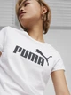 Футболка женская Puma Ess Logo Tee 58677402 M Белая (4063697275058) - изображение 4