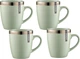Набор чашек ARDESTO Liguria Green bay 360 мл х 4 шт (SET_AR2936LGC_4шт) - изображение 1